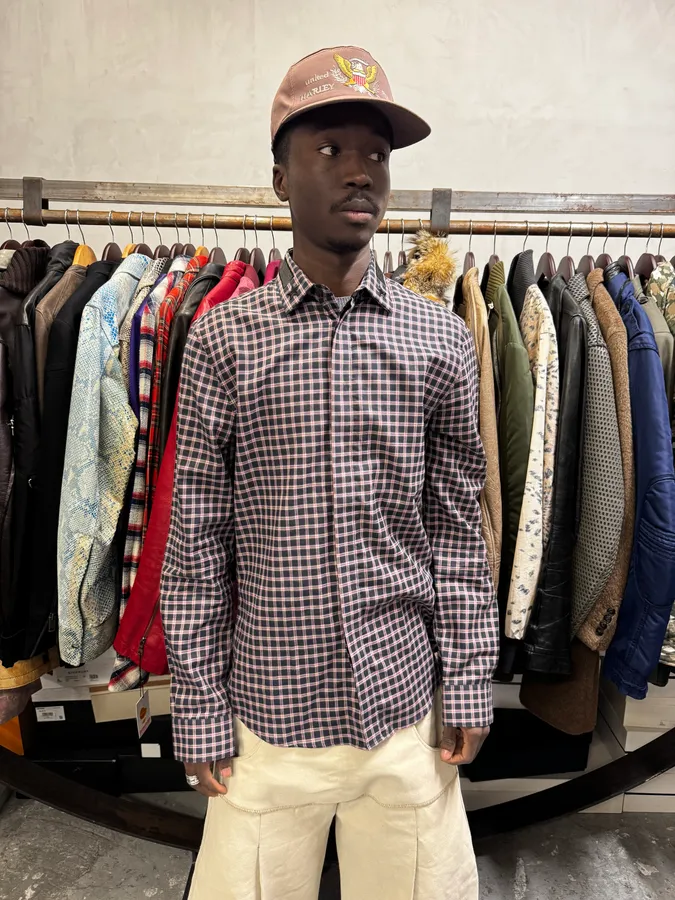 FW2015 Givenchy Stars Tartan Shirt by Riccardo Tisci