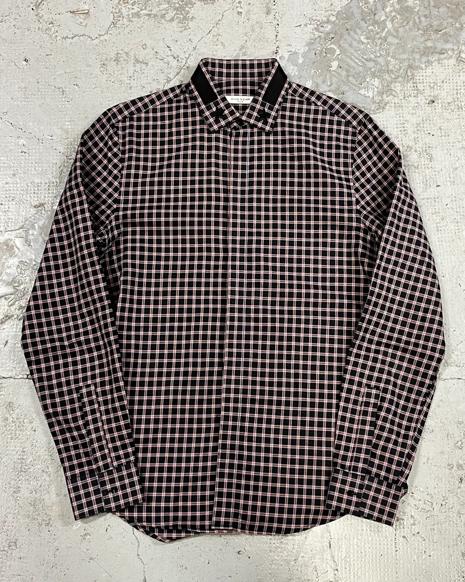 FW2015 Givenchy Stars Tartan Shirt by Riccardo Tisci - Image 3