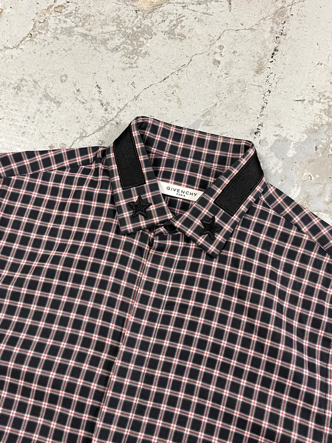 FW2015 Givenchy Stars Tartan Shirt by Riccardo Tisci - Image 5