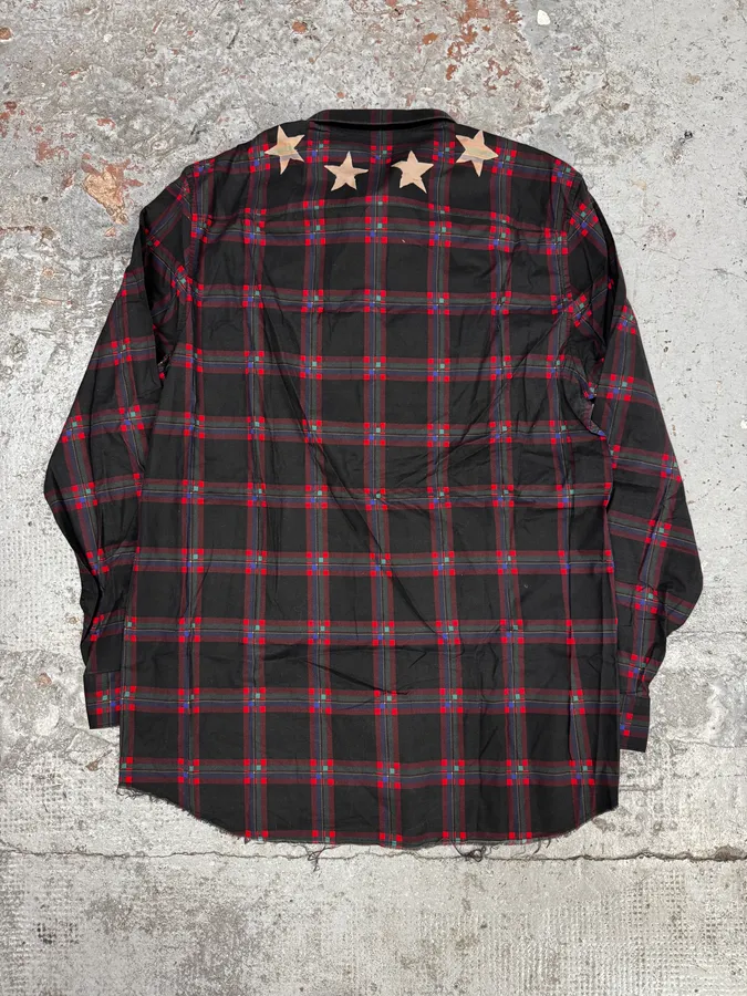 FW2015 Givenchy Tartan Stars Shirt by Riccardo Tisci - Image 4