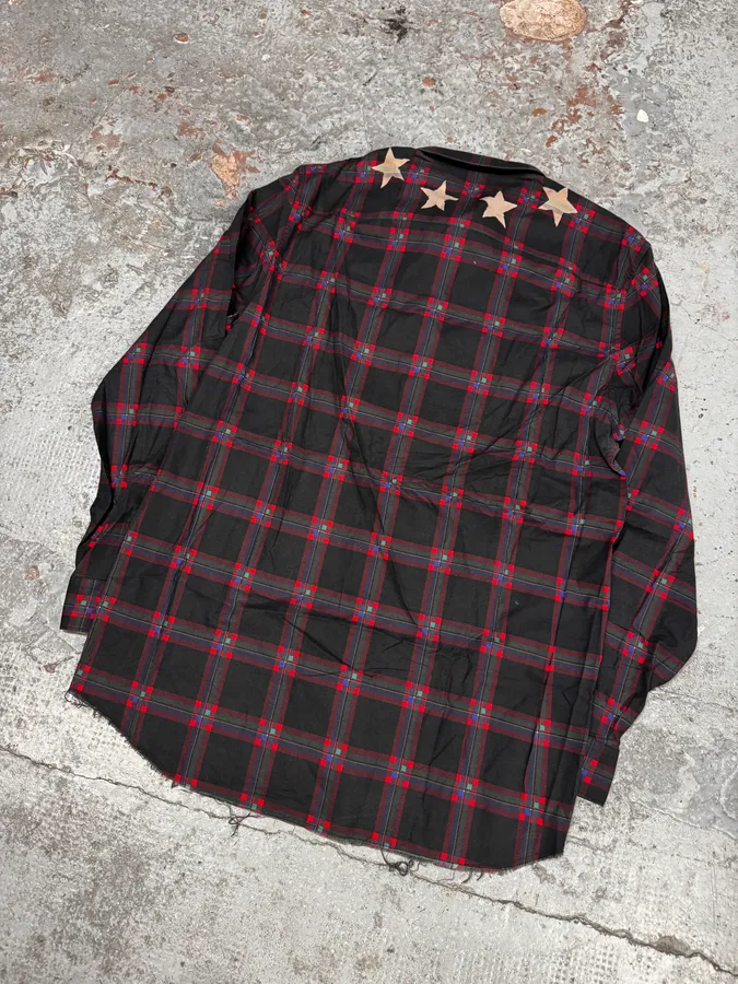 FW2015 Givenchy Tartan Stars Shirt by Riccardo Tisci - Image 6