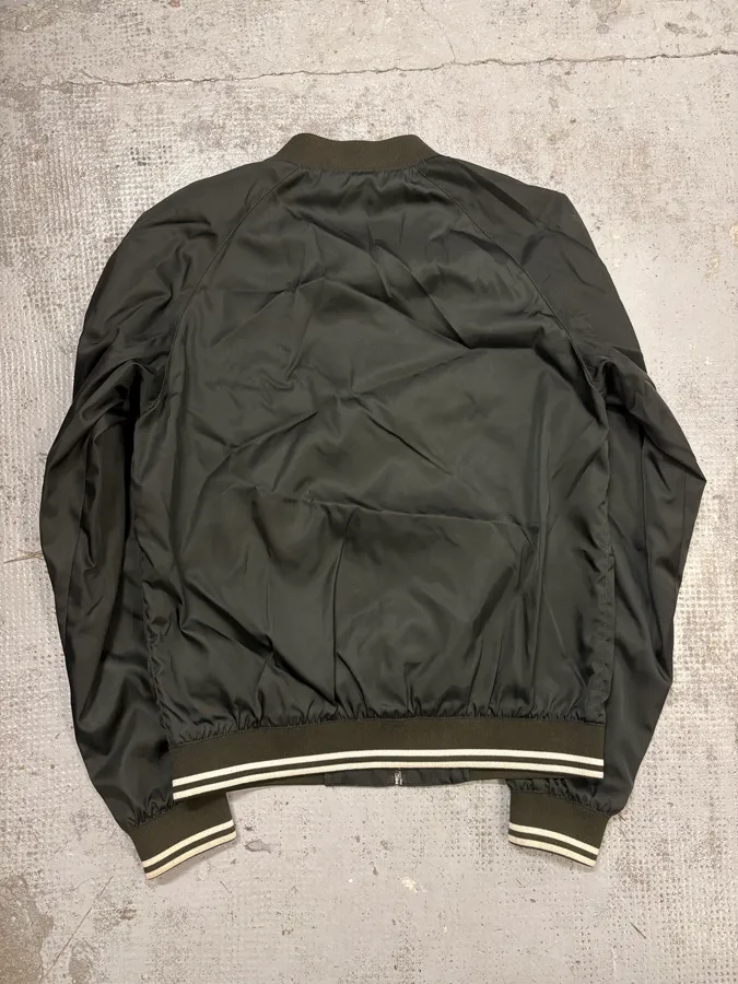 FW2016 Prada Olive Nylon Bomber Jacket - Image 6