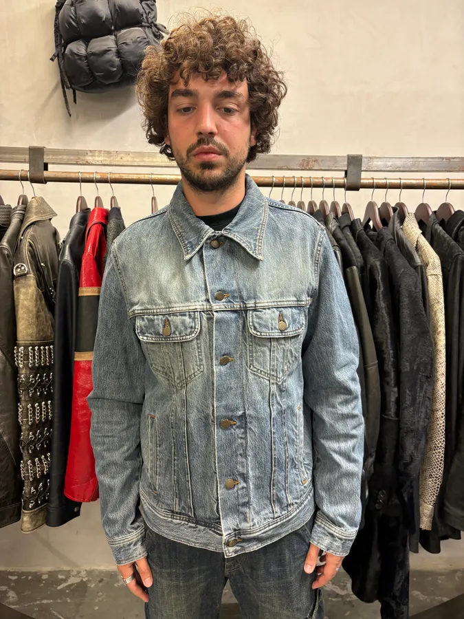 FW2017 Dolce & Gabbana Blue Denim Jacket - Image 2