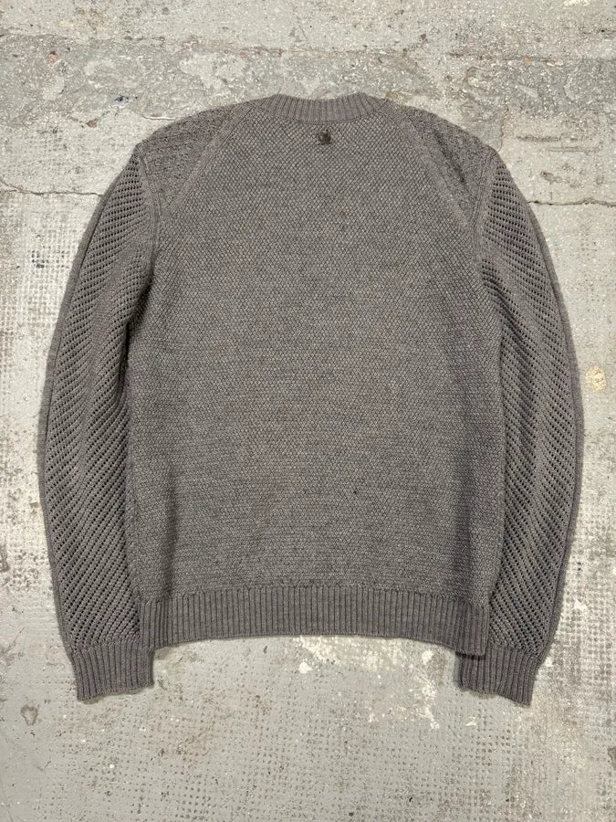 FW2017 Versace Grey Wool Premium Sweater - Image 3