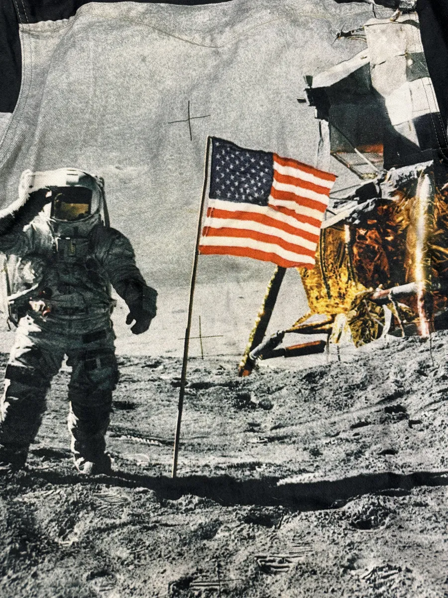 FW2019 Calvin Klein Est 1978 Moon Landing Shirt Jacket - Image 10