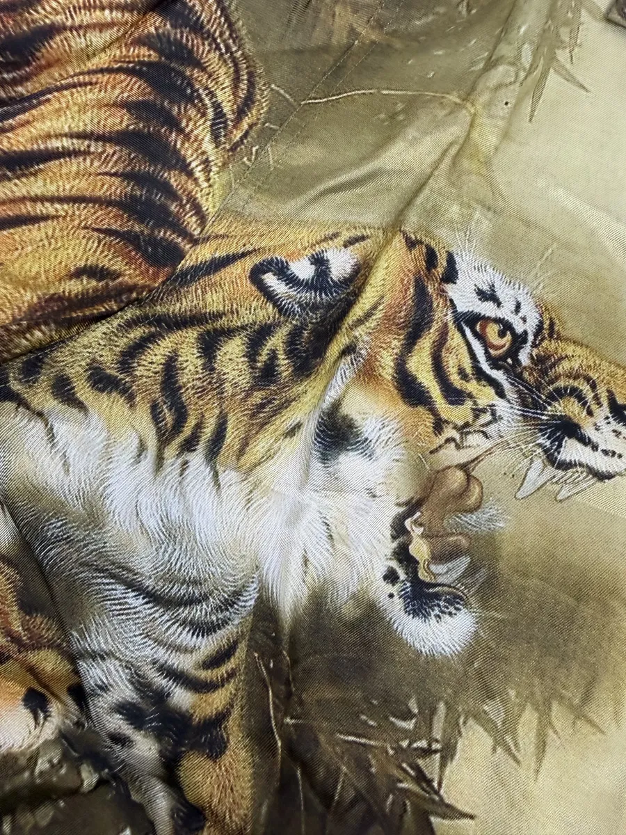 FW2020 Dries Van Noten Tiger Gold Shirt - Image 10