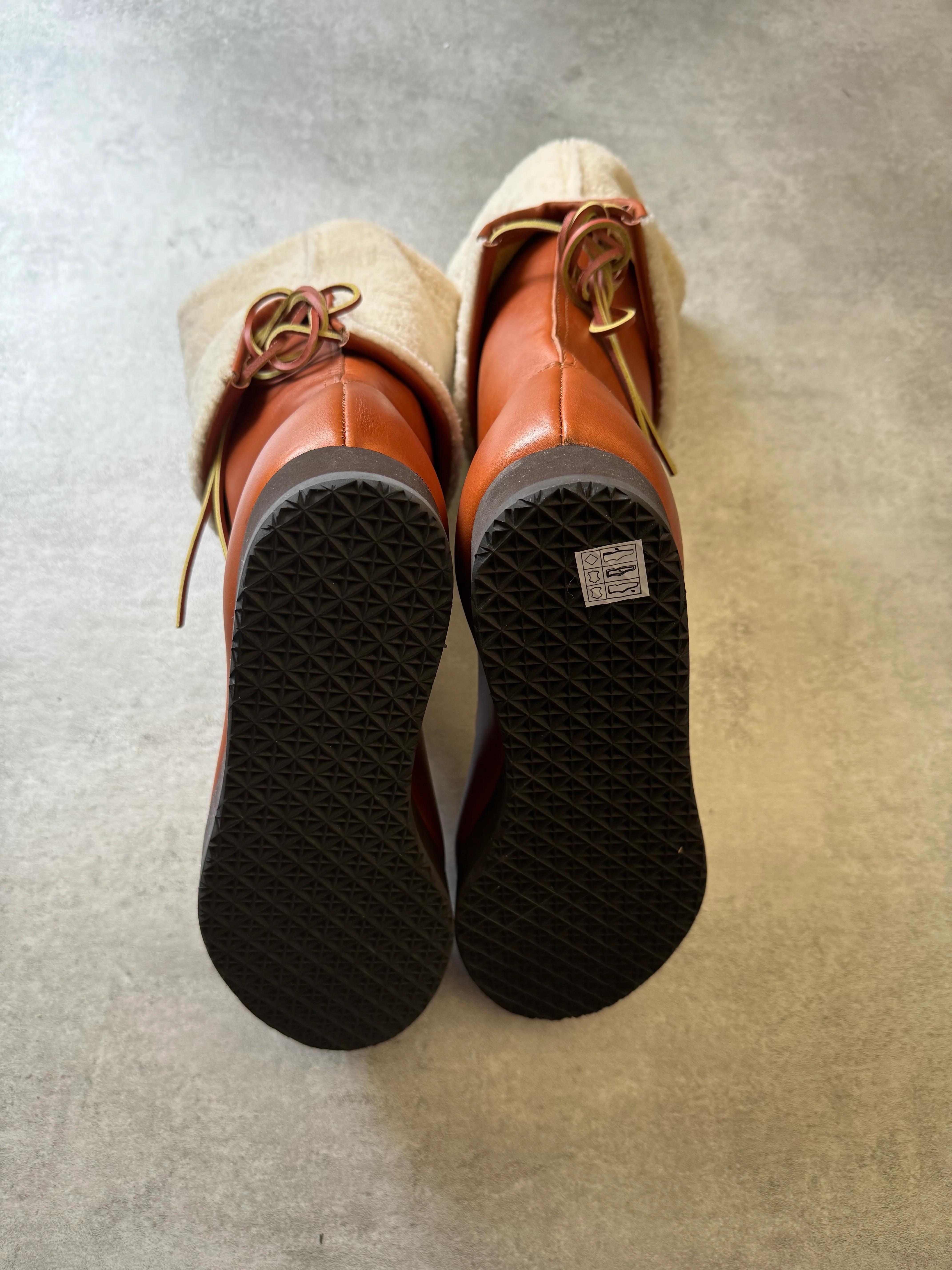 FW2022 Acne Studios x Kero Camel Reversible Boots (44eu/us10) - Image 10