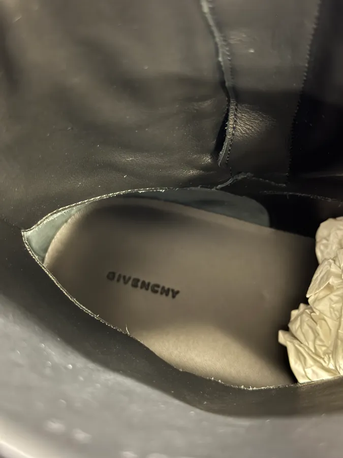 FW2024 Givenchy Storm High Black Boots - Image 9