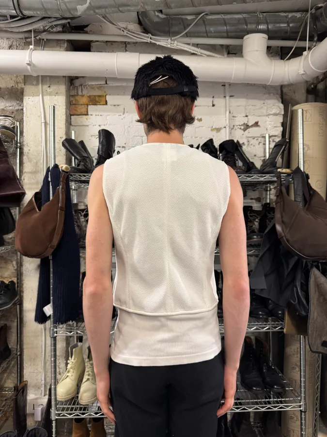 Gianfranco Ferré White Tactical Vest - Image 3