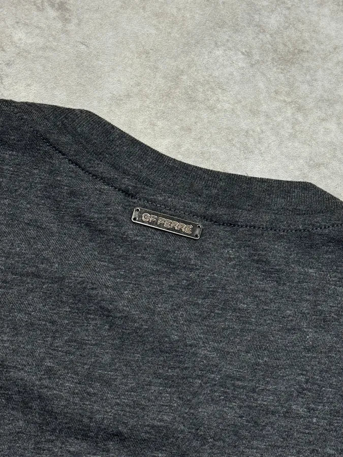 Gianfranco Ferré Grey Hug Duo Longsleeve T-Shirt - Image 11
