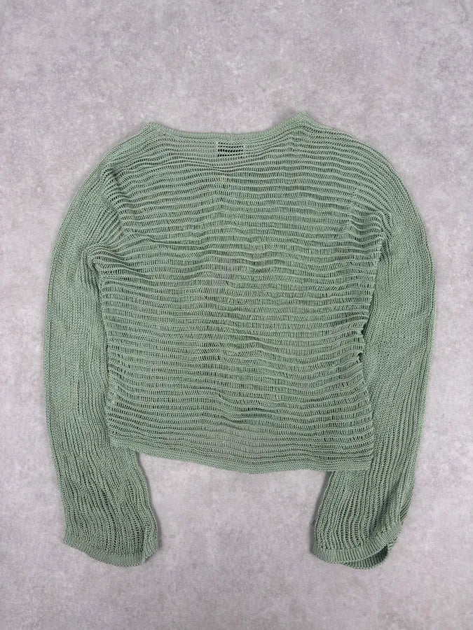 Gianfranco Ferré Light Green Cardigan - Image 5