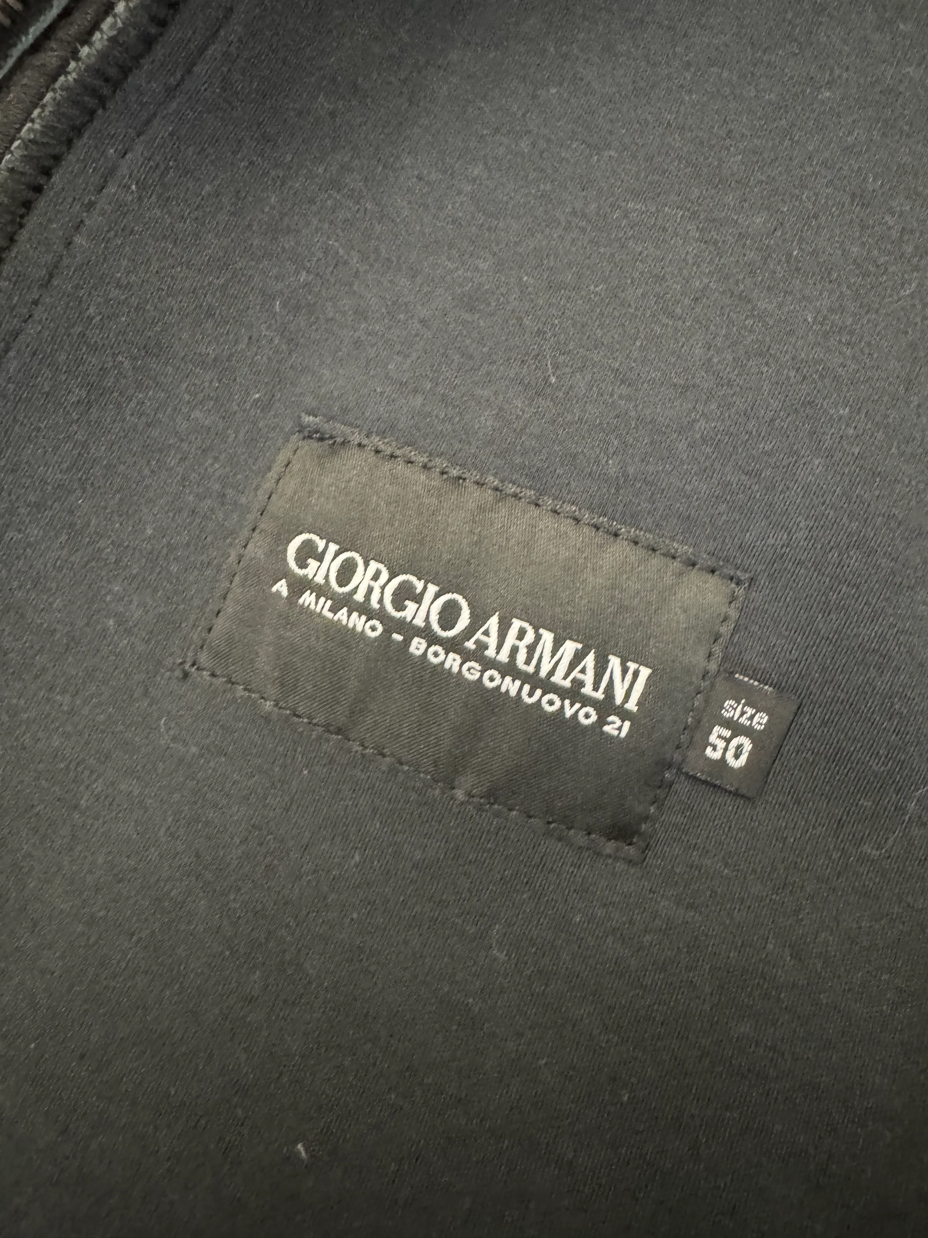 Giorgio Armani Imperial Leather Trench (M) - Image 7