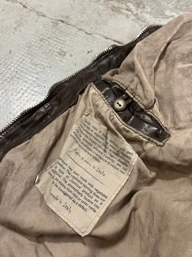 Giorgio Brato Brown Premium Leather Jacket - Image 11