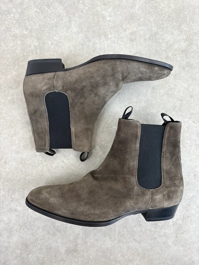 Giuseppe Zanotti Tern Suede Leather Chelsea Boots - Image 6