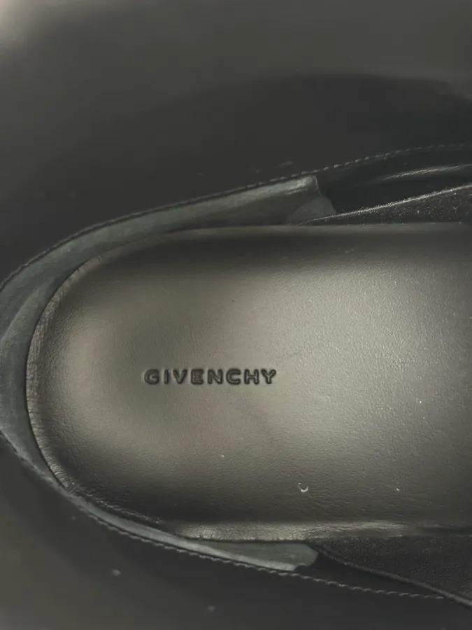 Givenchy 4G Storm Calf Leather Black Lace Up Boots - Image 10
