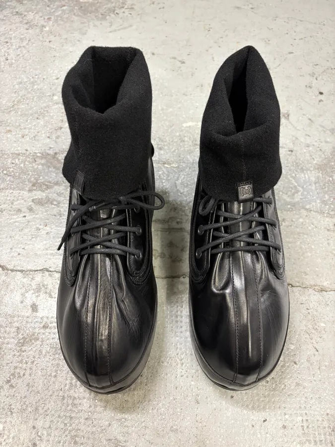 Givenchy (B).STROY Bunny Black Calf Leather Ankle Boots - Image 2