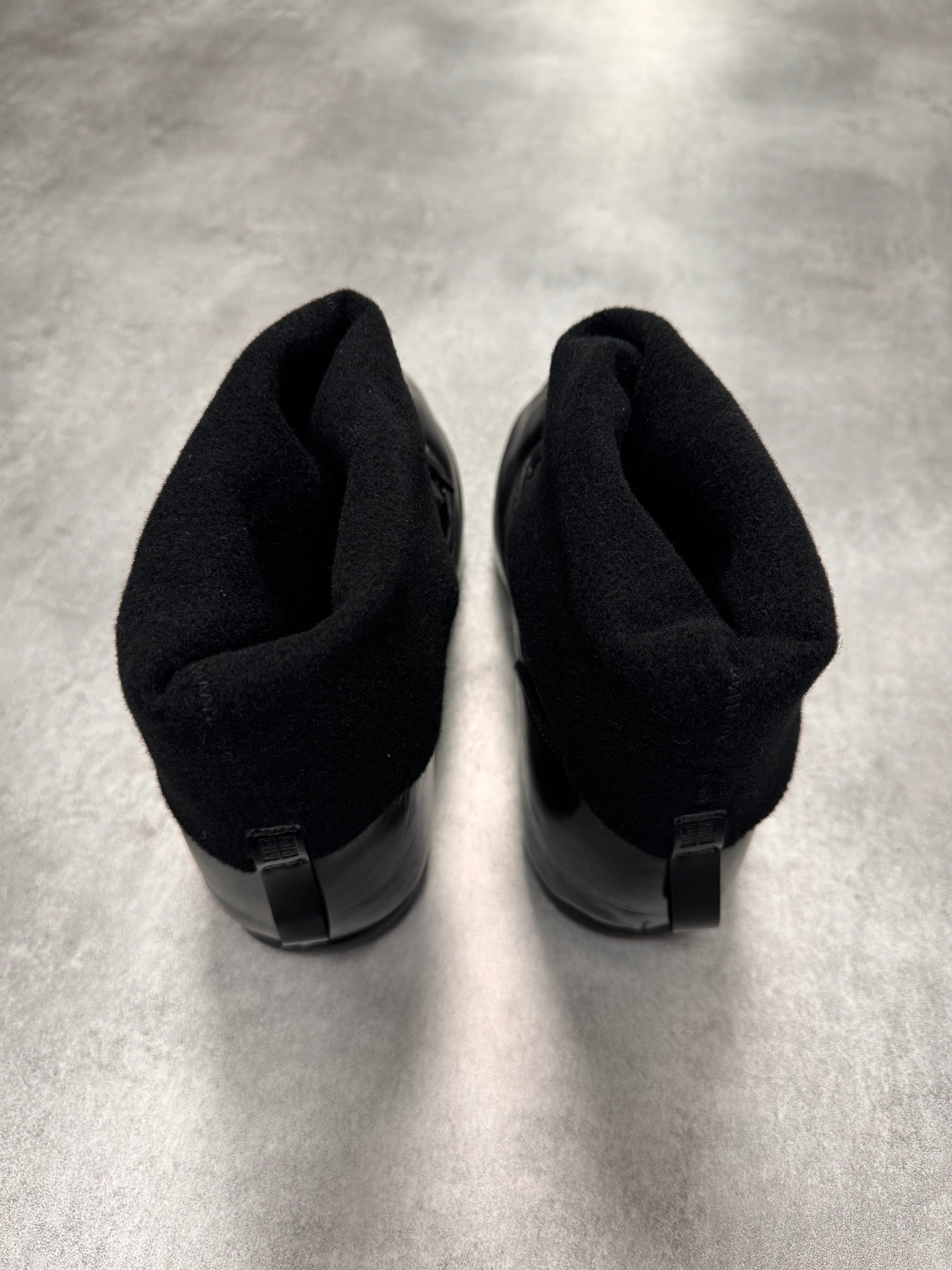 Givenchy (B).STROY Bunny Black Calf Leather Ankle Boots - Image 14