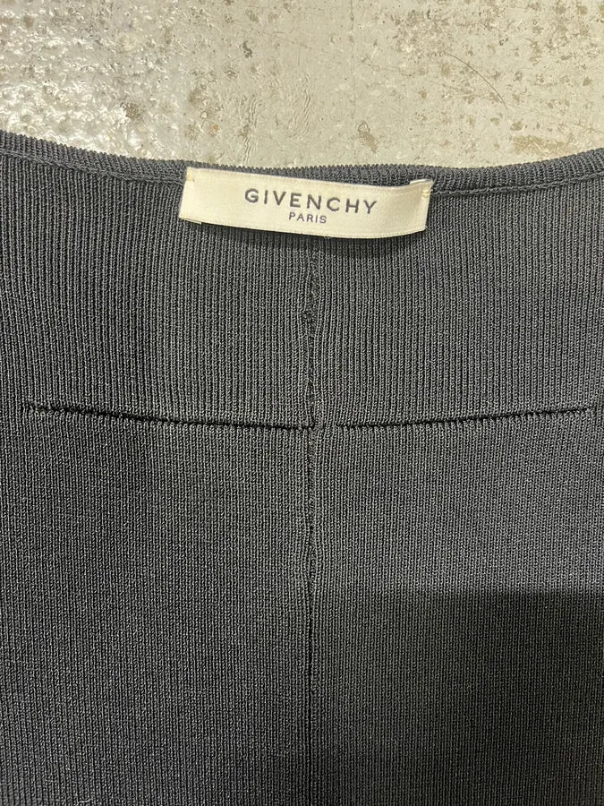 Givenchy Black Avant-Garde Cross Zip Vest - Image 7