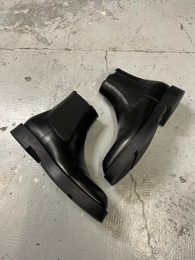 Givenchy Black Leather Ankle Boots - Image 2