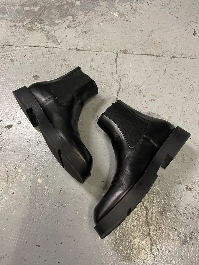 Givenchy Black Leather Ankle Boots - Image 3