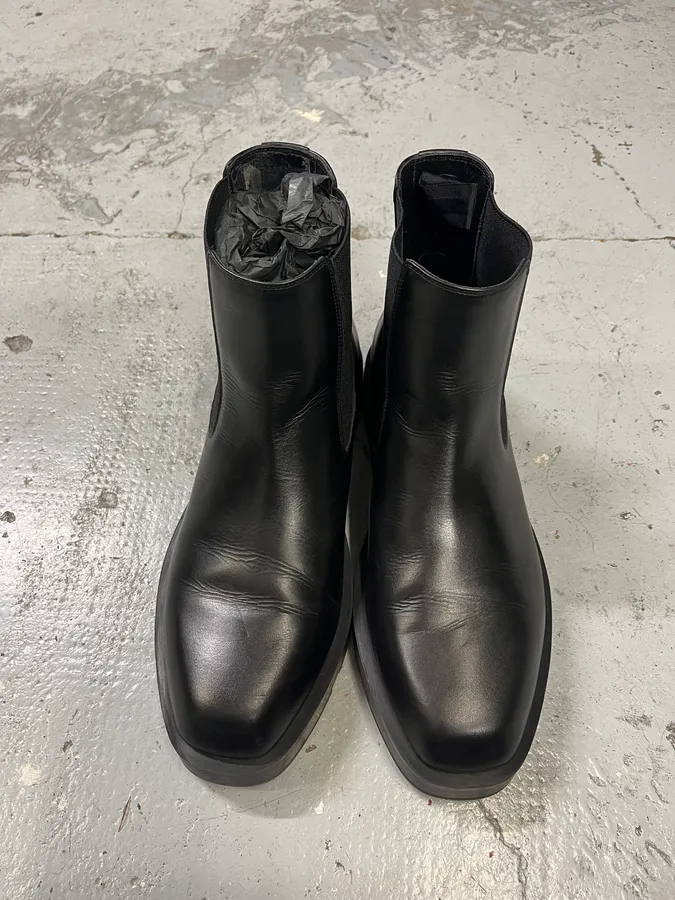 Givenchy Black Leather Ankle Boots - Image 4