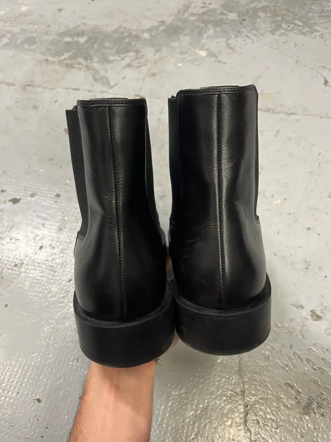 Givenchy Black Leather Ankle Boots - Image 5