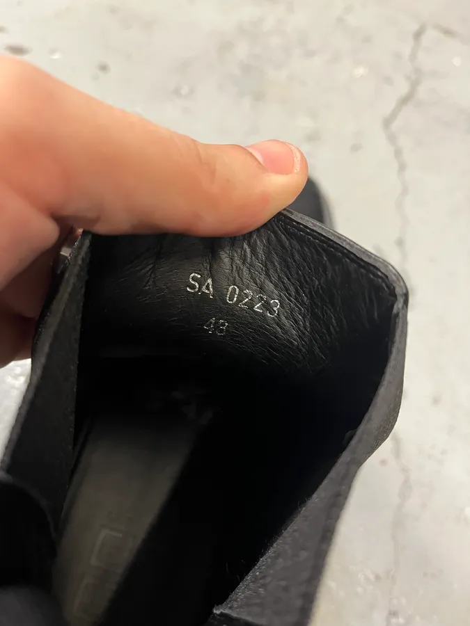 Givenchy Black Leather Ankle Boots - Image 8