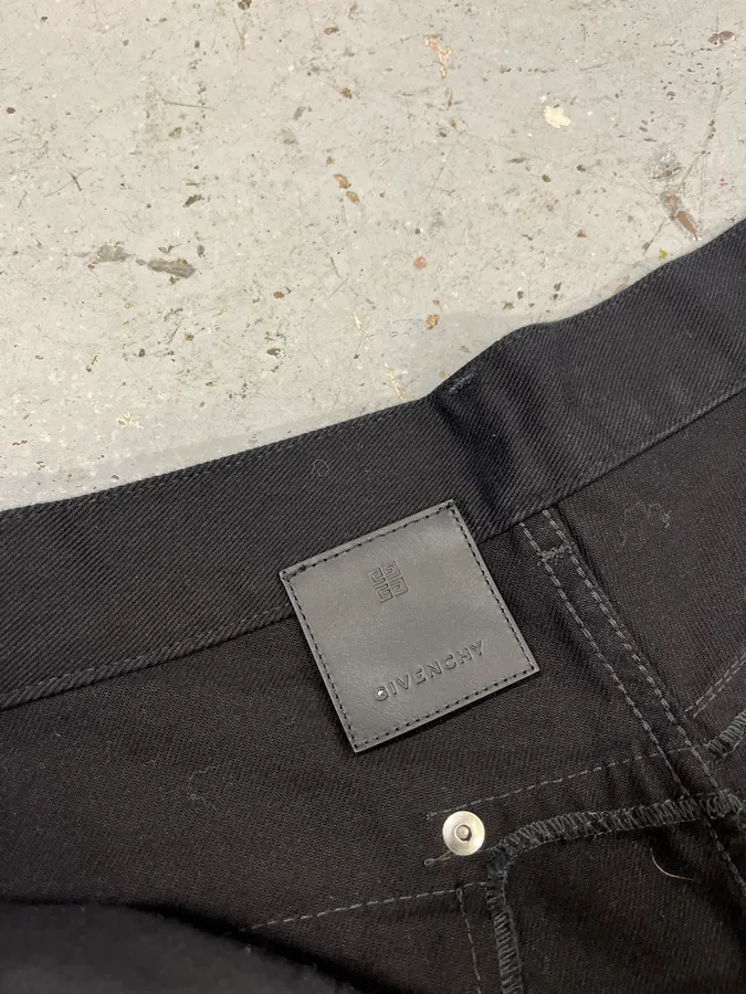 Givenchy Cargo Pocket Zip Black Pants - Image 11