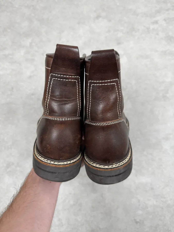 Givenchy Hiking Brown Leather Boots - Image 6