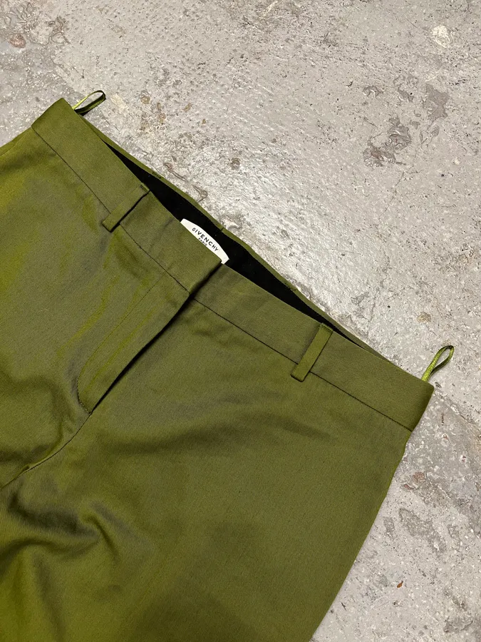 Givenchy Olive Casual Regular Pants - Image 5