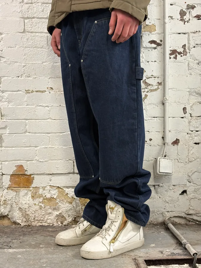 Givenchy Pantalon carpenter en denim - Indigo Blue - 32 - Image 3