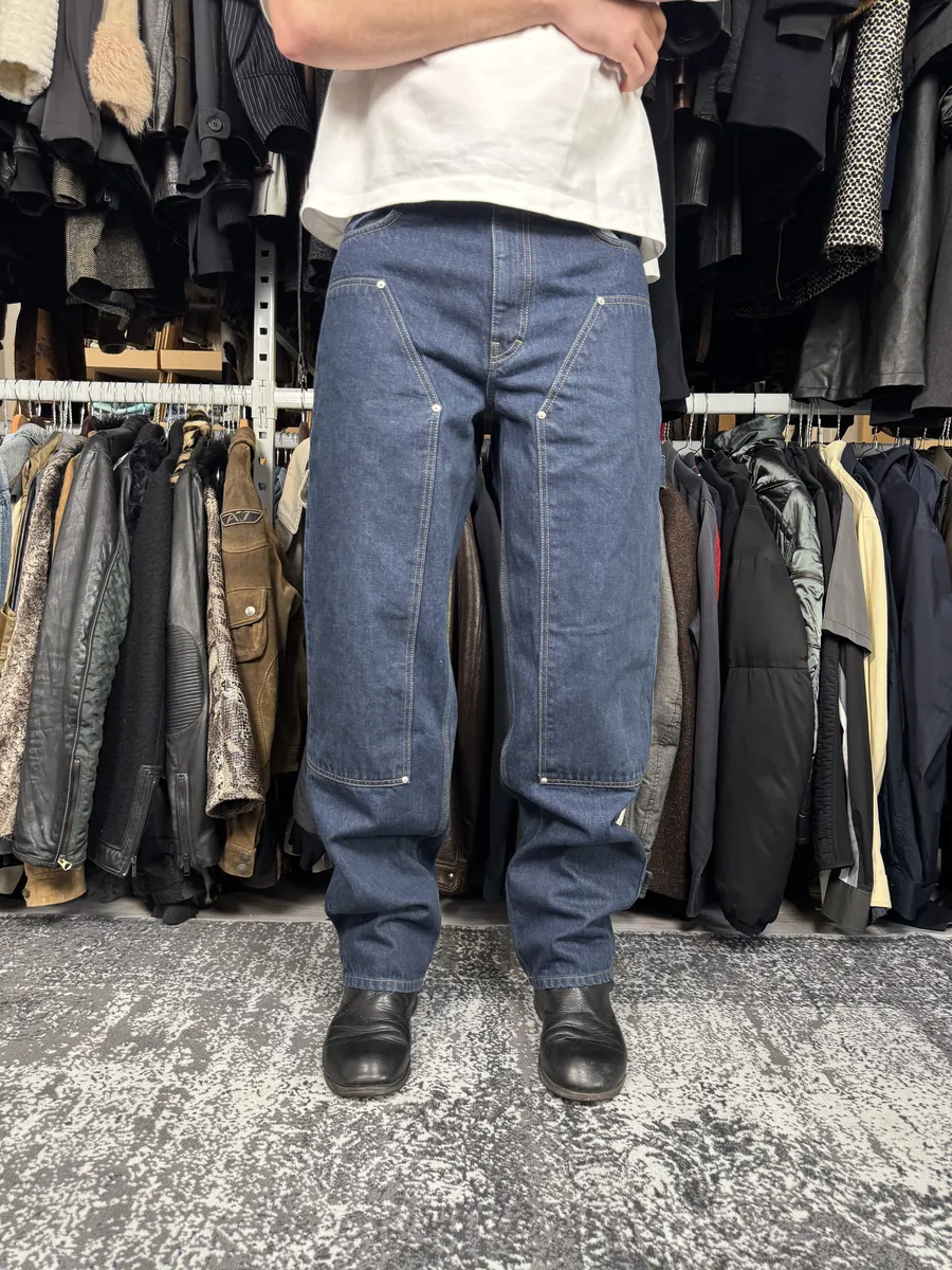 Givenchy Pantalon carpenter en denim - Indigo Blue - 34 - Image 2