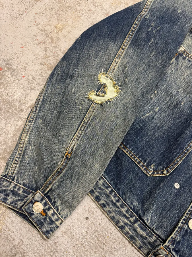 Givenchy Reinforced Denim Jacket by Matthew Williams - Image 6