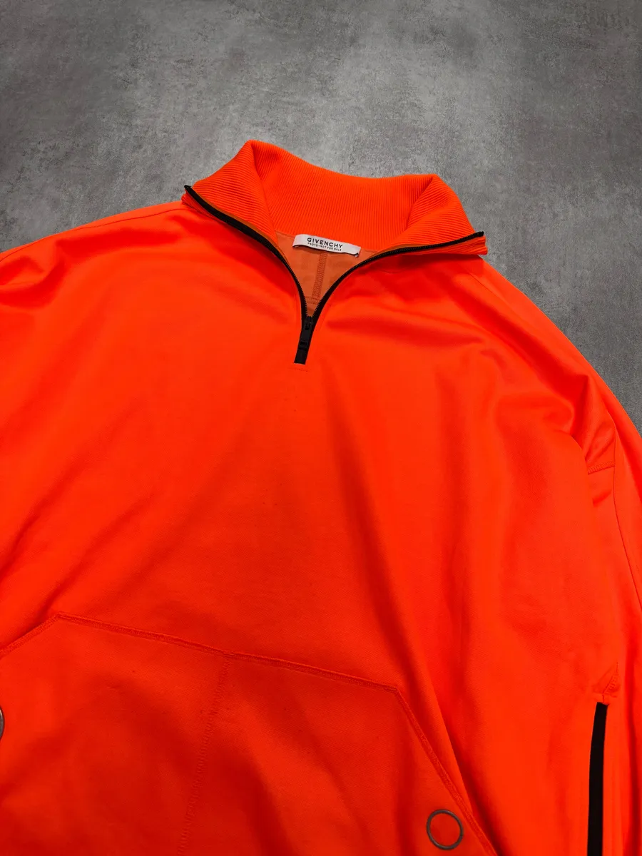 Givenchy Sample Orange Technical Sweater - Image 3