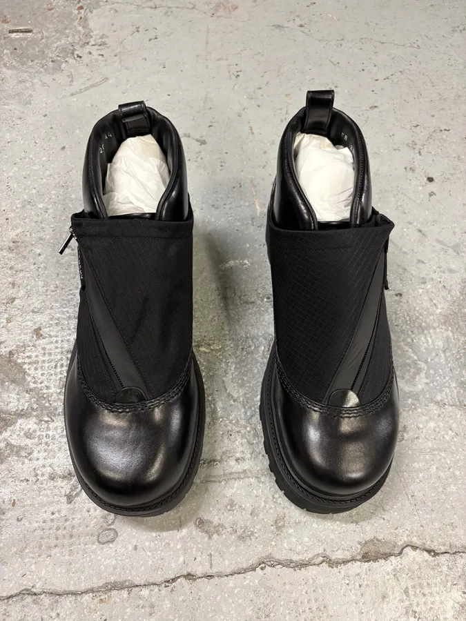 Givenchy Storm Ankle Leather Black Boots - Image 2