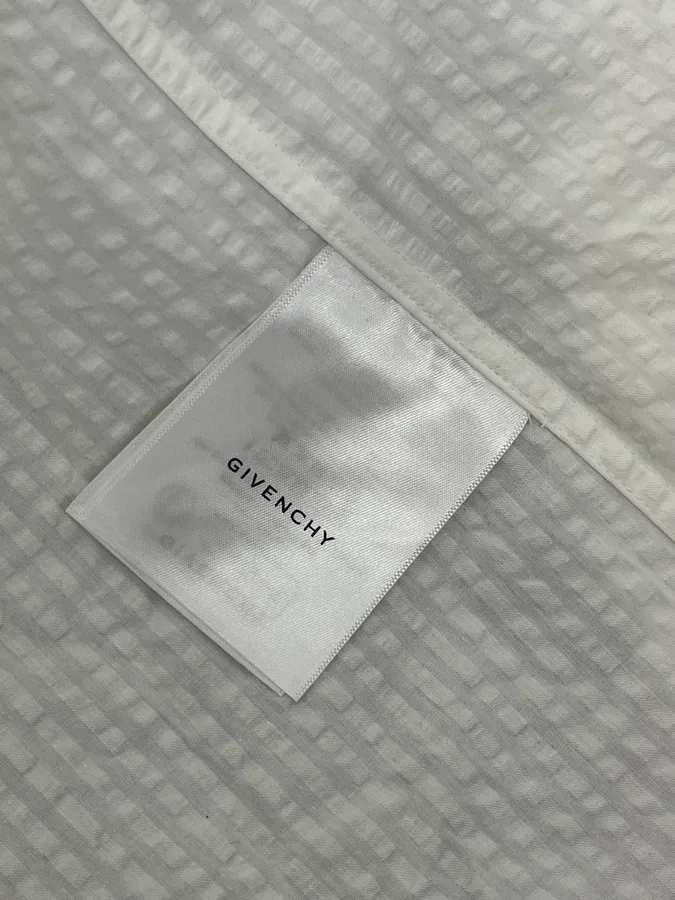 Givenchy White Shirt With 4G Embroidered - Image 11