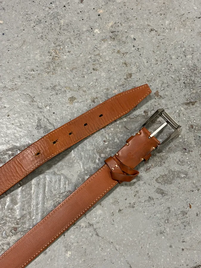 Goyard Grey Signature Leather Belt - Image 6