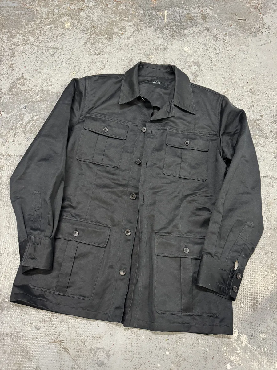 Gucci Black Multi Pockets Over Shirt Jacket - Image 10