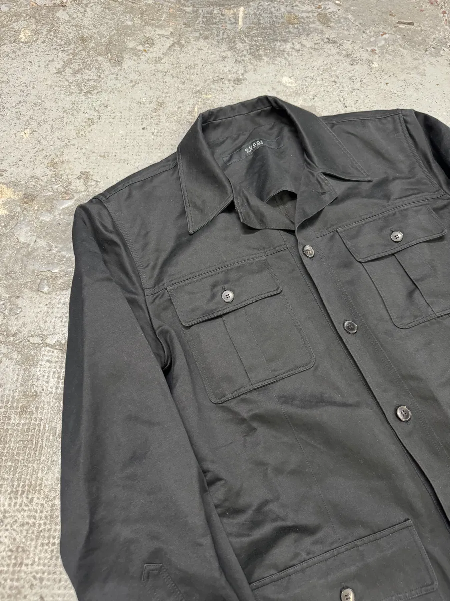 Gucci Black Multi Pockets Over Shirt Jacket - Image 12