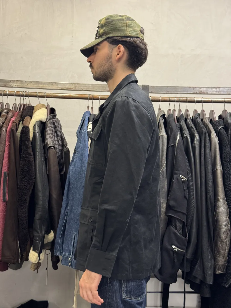 Gucci Black Multi Pockets Over Shirt Jacket - Image 3
