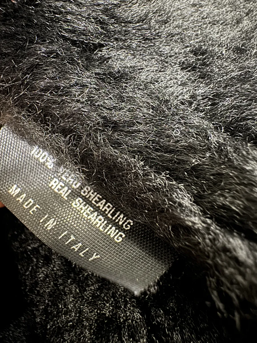 Gucci Black Premium Shearling Leather Jacket - Image 12