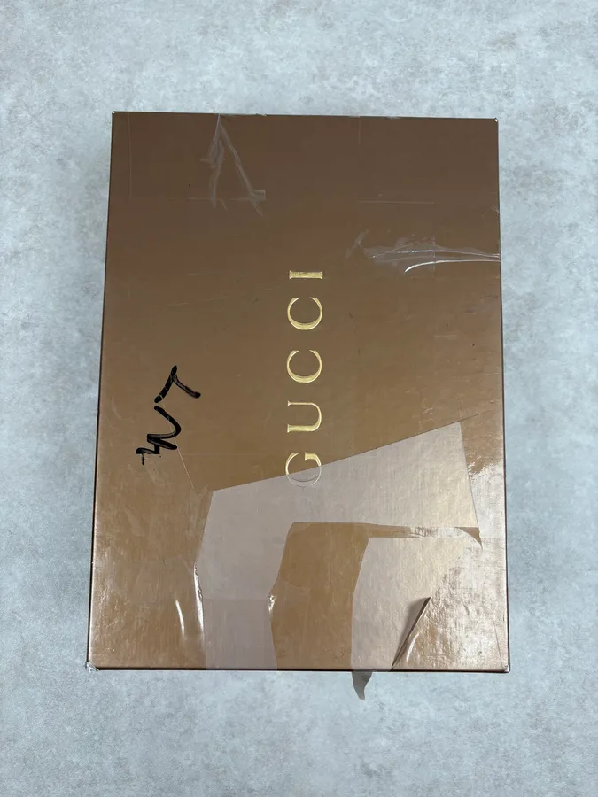 Gucci Black Suede Leather High Signature Sneakers - Image 11