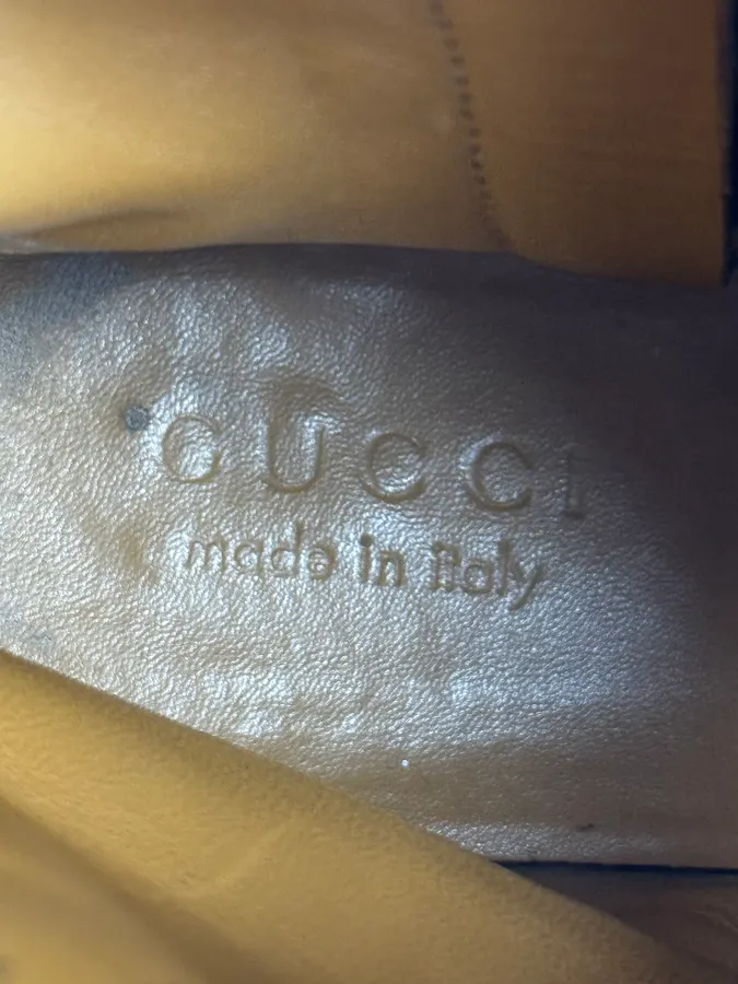 Gucci Brown Suede Zipper Ankle Boots - Image 9