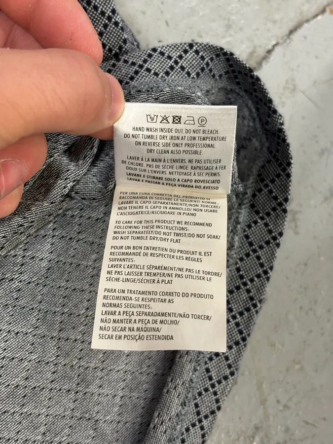 Gucci Grey Polo Shirt - Image 10