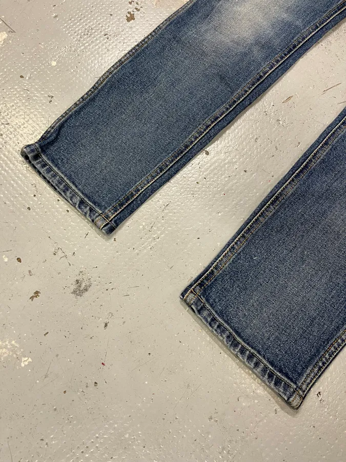 Gucci MBL Yankees Blue Slim Denim Jeans - Image 4