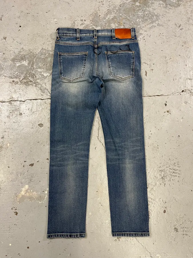 Gucci MBL Yankees Blue Slim Denim Jeans - Image 5