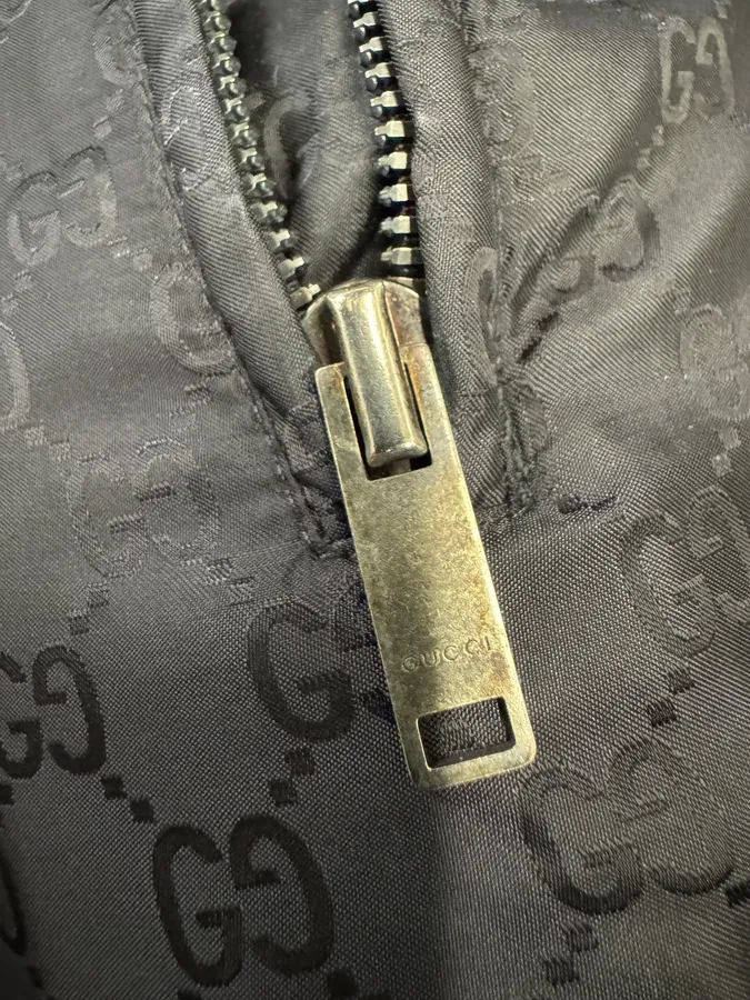 Gucci Monogram Reversible Black Puffer Jacket - Image 28