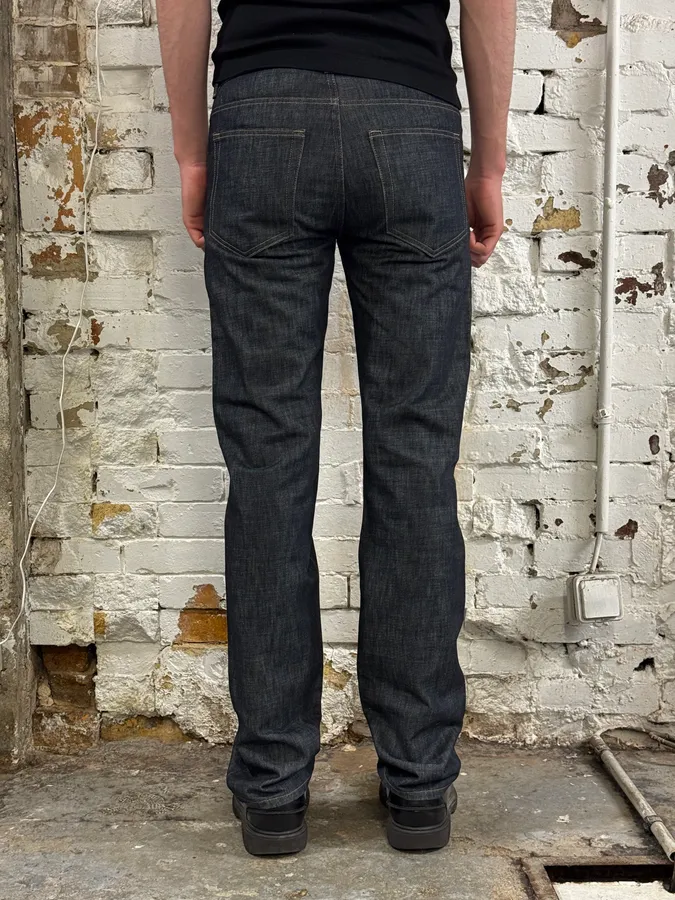 Gucci Navy Brut Classy Straight Jeans - Image 2