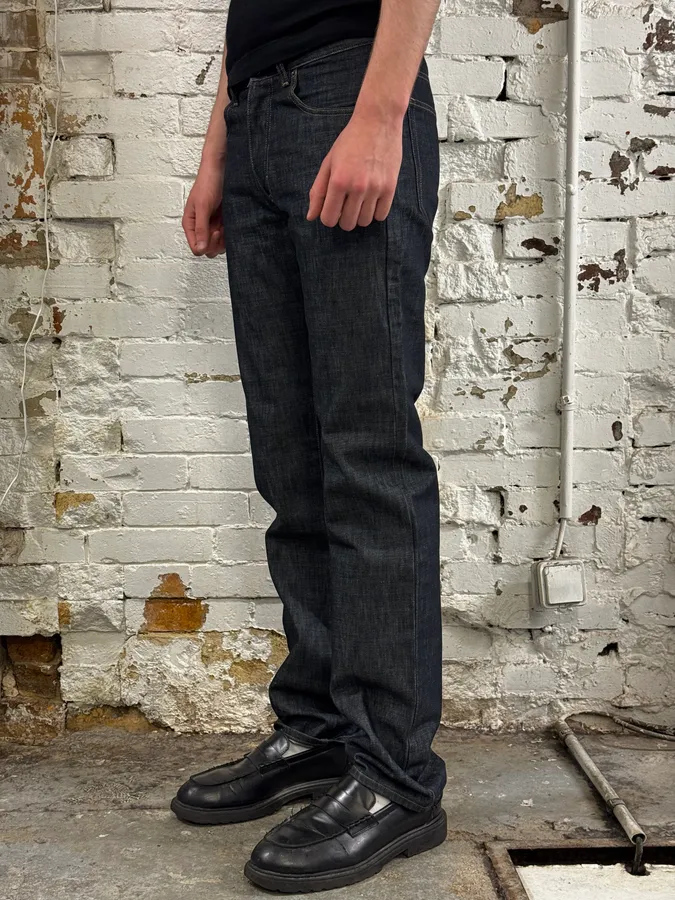 Gucci Navy Brut Classy Straight Jeans - Image 3