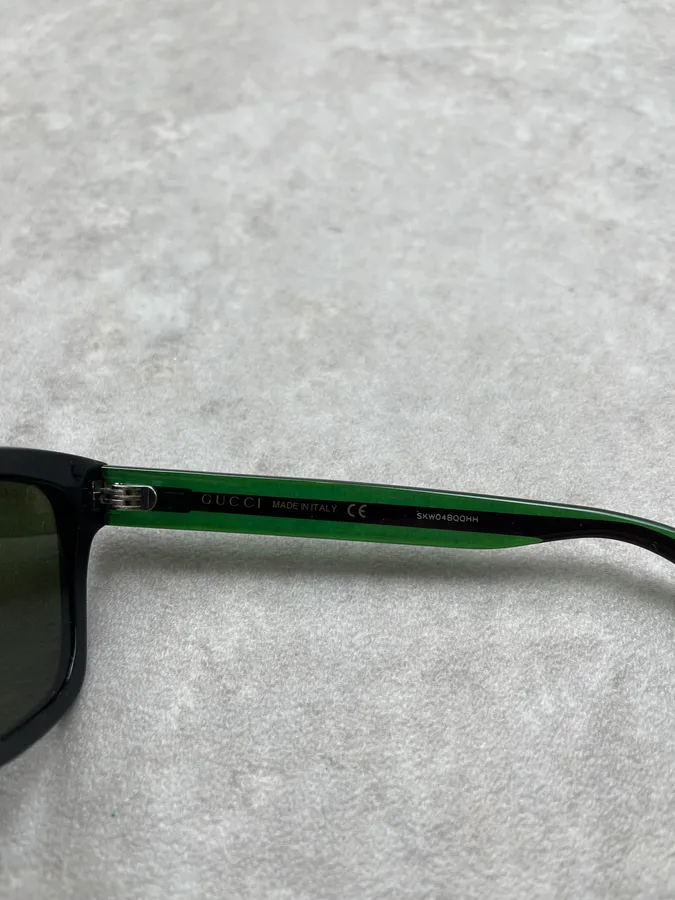 Gucci Propaganda Green Sunglasses - Image 8
